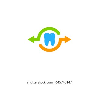 Dentist Share Icon Logo Design Element