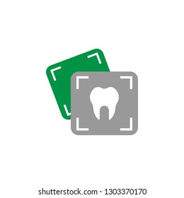 Dentist and tomography icon. Element of Dental Care icon for mobile concept and web apps. Detailed Dentist and tomography icon can be used for web and mobile