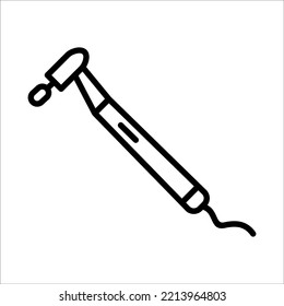 Dentist Tool Icon Logo Design Vector Template Illustration Sign And Symbol Pixels Perfect