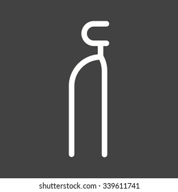 Dentist tool icon vector image. Can also be used for healthcare and science. Suitable for use on web apps, mobile apps and print media.