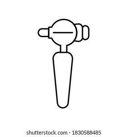 Dentist Tool Simple Line Icon