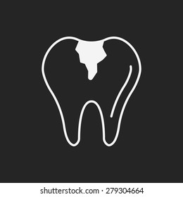 dentist tooth icon