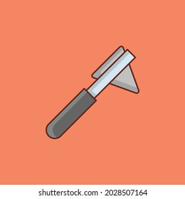 icono de color plano vectorial odontológico