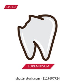 dentist vector icon symbol