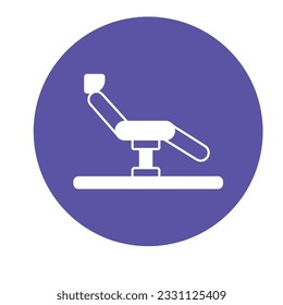 Icono de vector dental con colores de fondo de moda que pueden editar o modificar fácilmente

