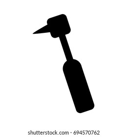 Dentistry drill isolated icon