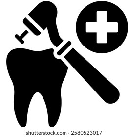 Dentistry Icon Element For Design