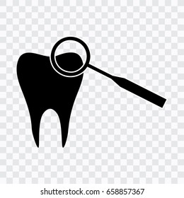 Dentistry icon on a transparent background