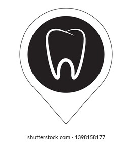 Dentistry icon. Tooth icon. Dental icon.