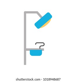 Dentistry lamp isolated icon
