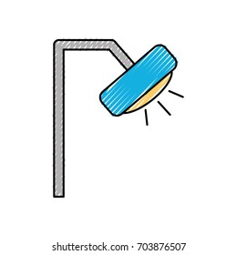 Dentistry lamp isolated icon