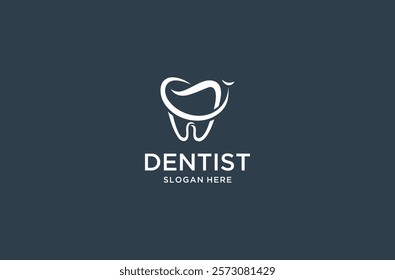 dentistry logo design premium vector.