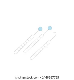 Dentistry, orthodontics outline icons. Thin line vector icons of dental clinic services, stomatology, dentistry, orthodontics, oral health care and hygiene, dental instruments. Editable stroke. - Vect