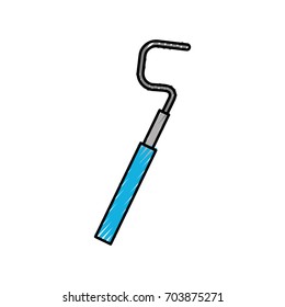Dentistry tool isolated icon