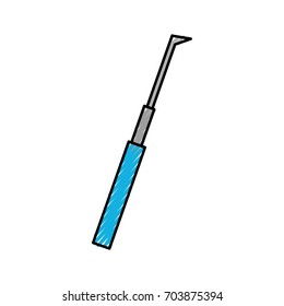 Dentistry tool isolated icon