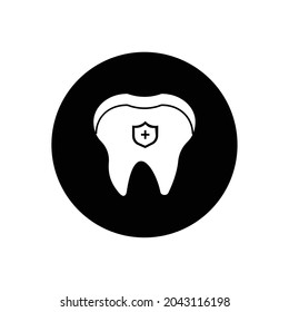 Dentistry vector in outline icon
