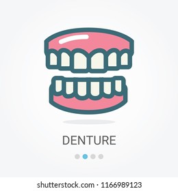 Denture Vector Icon