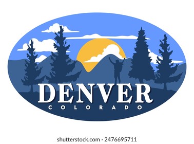 denver colorado with beautiful views