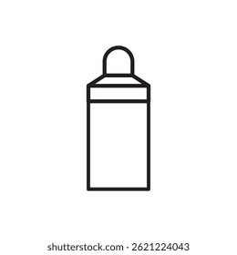 deo perfume bottle icon editable outline stroke vector eps