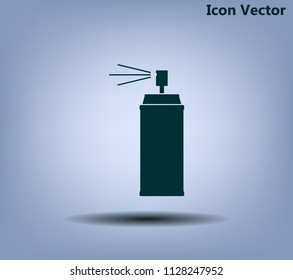 Deodorant, air freshener, vector icon.