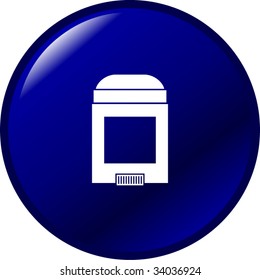 deodorant or antiperspirant stick button