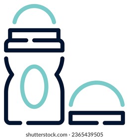 Deodorant Application icon Illustration, for uiux, infographic, etc