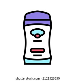 deodorant aromatic cosmetic color icon vector. deodorant aromatic cosmetic sign. isolated symbol illustration