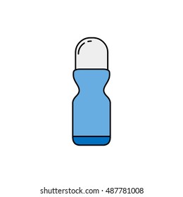 deodorant blue icon