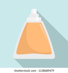 Deodorant bottle icon. Flat illustration of deodorant bottle vector icon for web design
