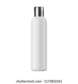Deodorant, Freshner, Spray Bottle Container - Mock UP Template Isolated on White Background Easy to Edit