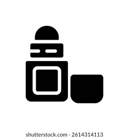 Deodorant Glyph Icon. Deodorant Icon