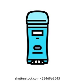 vector de icono de color de higiene desodorante. signo de higiene desodorante. ilustración de símbolo aislado