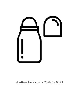 deodorant icon logo sign set vector outline