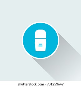 deodorant icon with long shadow