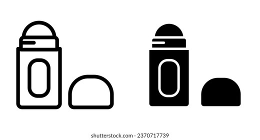 Icono desodorante, para concepto móvil y diseño web. ilustración vectorial
