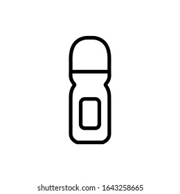Deodorant icon. Personal hygiene care vector illustration.
