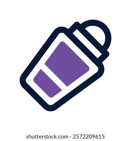 deodorant icon. vector dual tone icon for your website, mobile, presentation, and logo design.