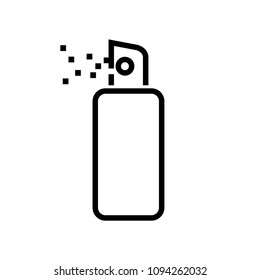 deodorant icon, vector illustration