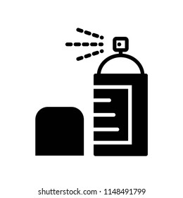 Deodorant icon vector icon. Simple element illustration. Deodorant symbol design. Can be used for web and mobile.