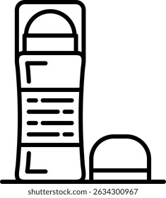 Deodorant New Creative Icon Design Vector
