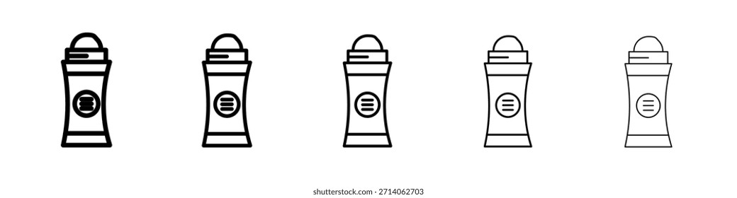 Desodorante rolo em design de ícone, logotipo, aplicativo, IU. Ilustração vetorial, EPS