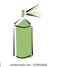  deodorant spray icon perfume bottle
