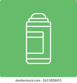 Deodorant vector icon. Can be used for printing, mobile and web applications.