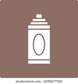 Deodorant vector icon. Can be used for printing, mobile and web applications.
