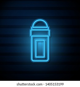 # Deodorant vector icon. Cosmetic concept