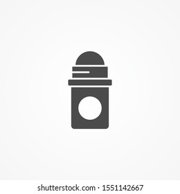 Deodorant vector icon sign symbol