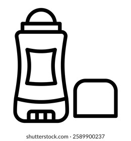 Deodorant Vector Line Icon Design For Personal And Commercial Use