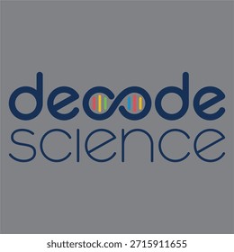 Deoode Ciência design para t-shirts
