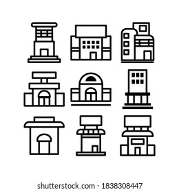 Department Store icon or logo isolated sign symbol vector illustration - Collection of high quality black style vector icons
