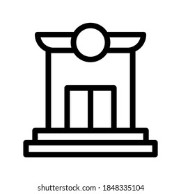 Department Store icon or logo isolated sign symbol vector illustration - high quality black style vector icons
